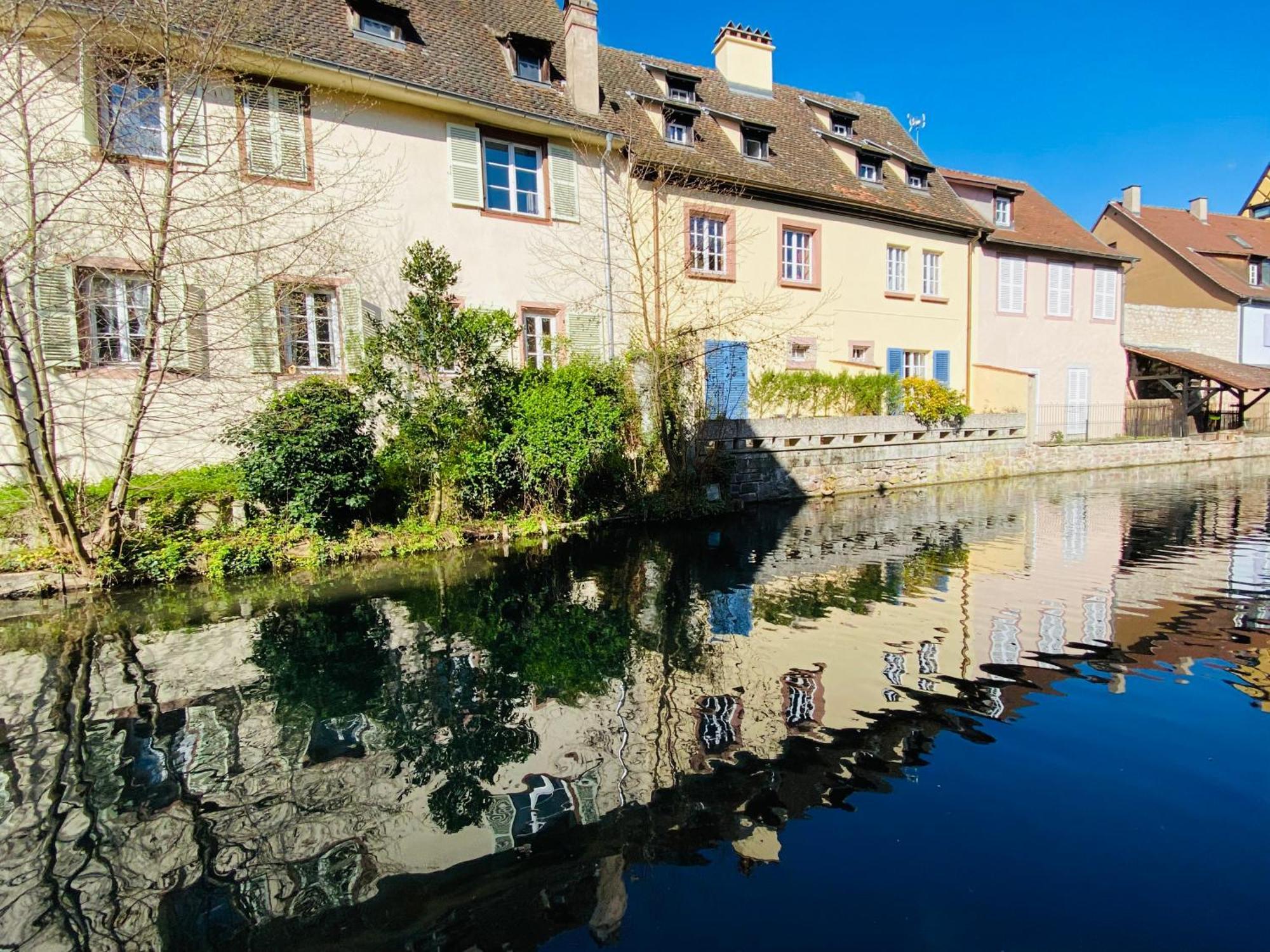 Charmant Appart Avec Garage Et Terrasse Au Coeur De Colmar, Pres De La Route Des Vins D'Alsace - Fr-1-722-6 מראה חיצוני תמונה
